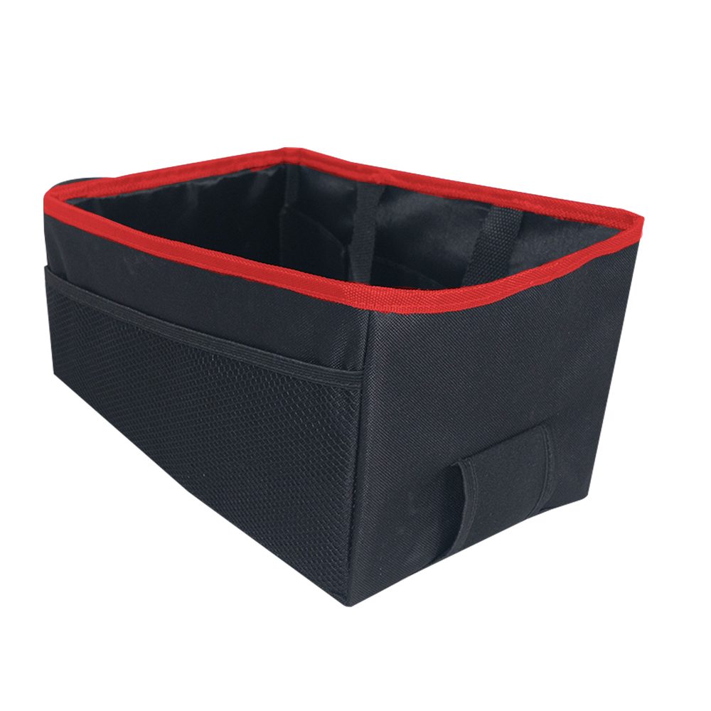 E-Z Travel Multi-Use Tote Car Organizer with Cup Holders Red